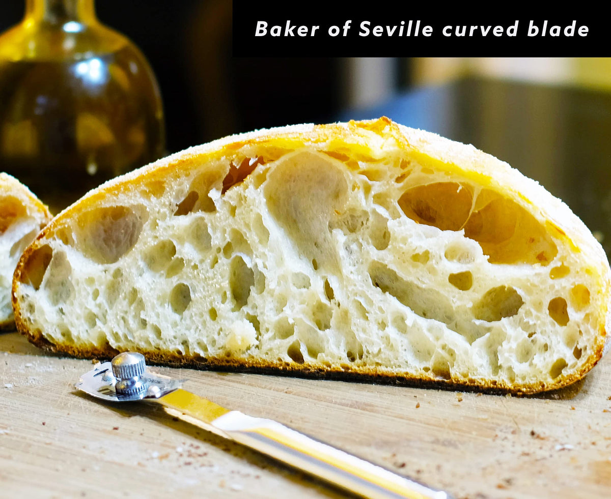 Baker of Seville bread lame rotatable blade for full blade use.