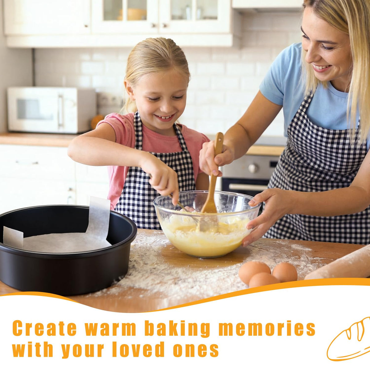 BakerChef dishwasher-safe pans simplify cleanup
