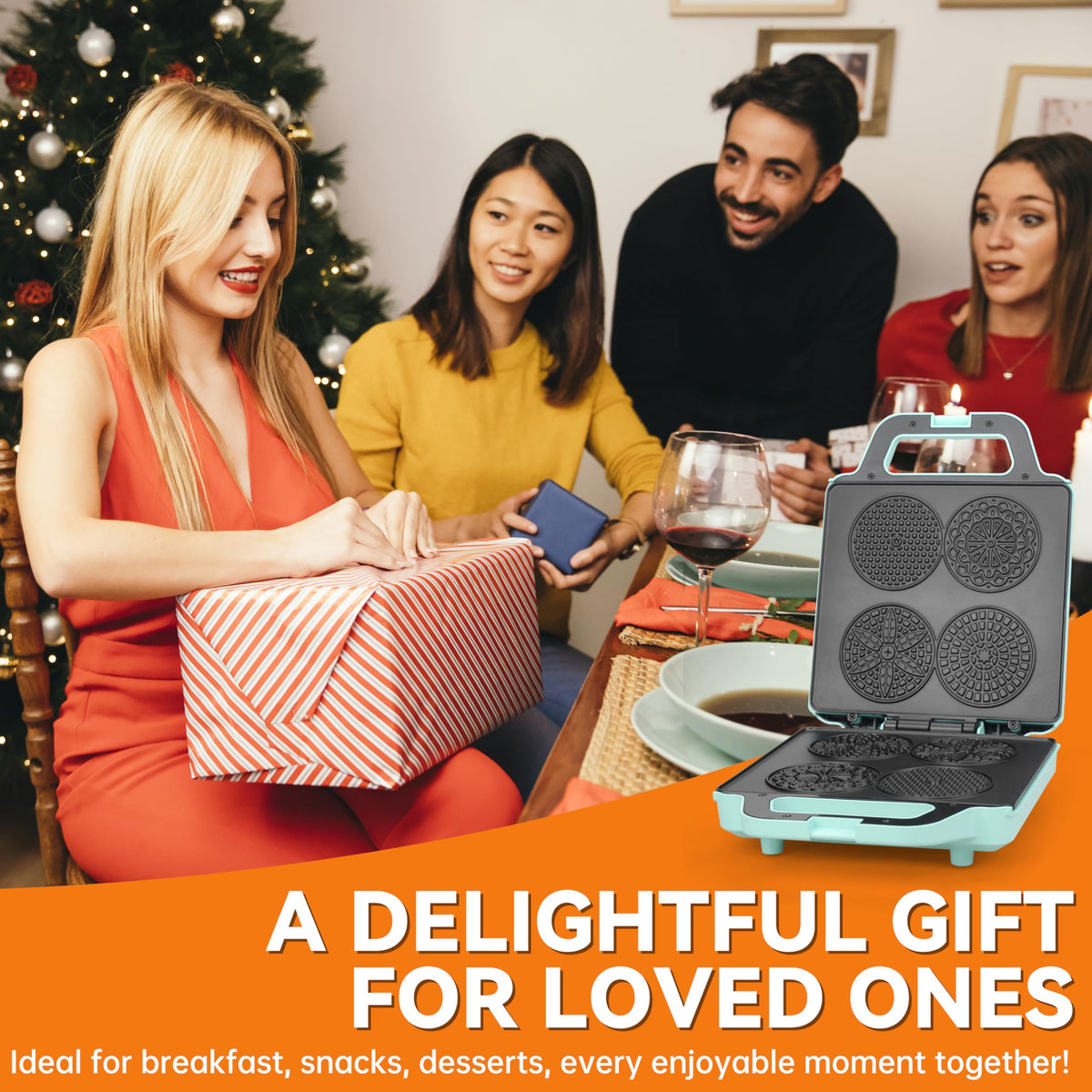 Baker's Friend countertop appliance supports Christmas baking and tasty moments.