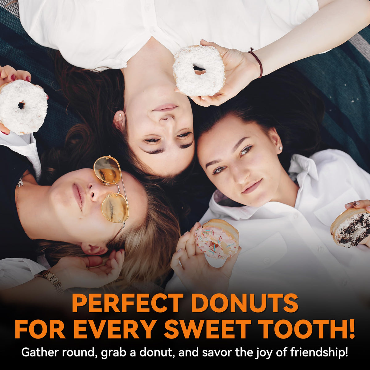 Donut party favorite for entertaining friends and family.
