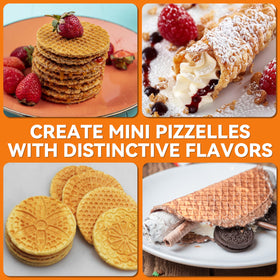 Baker's Friend gift-ready pizzelle maker suits bakers and hosts.