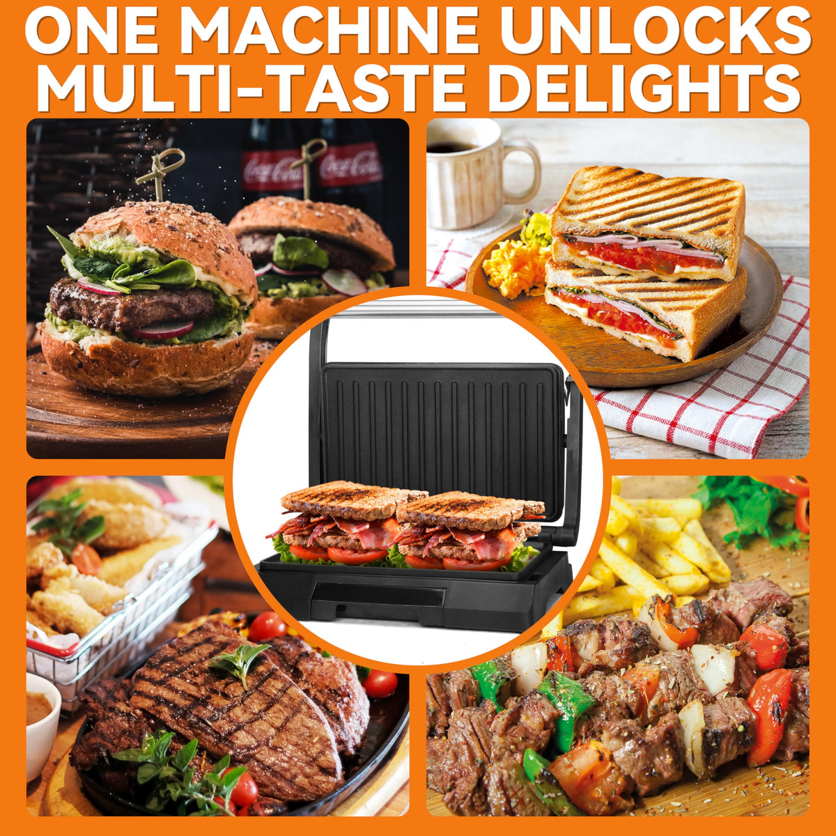 Baker's Friend non-stick surface facilitates quick cleanup after meals.