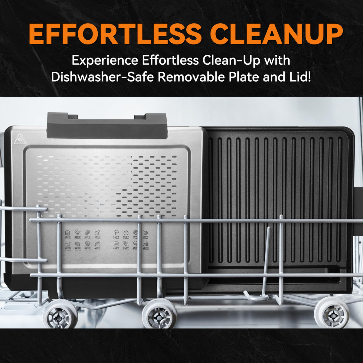 Baker's Friend smokeless grill portable design fits compact kitchens and travel.