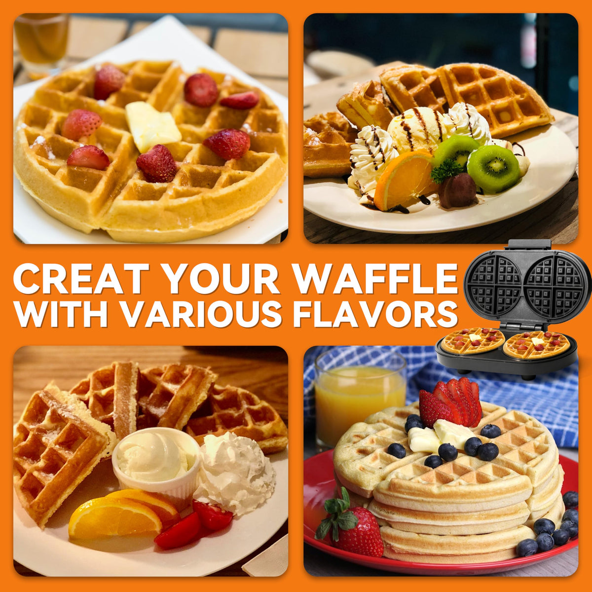 Baker's Friend cool-touch handle keeps hands safe during operation.