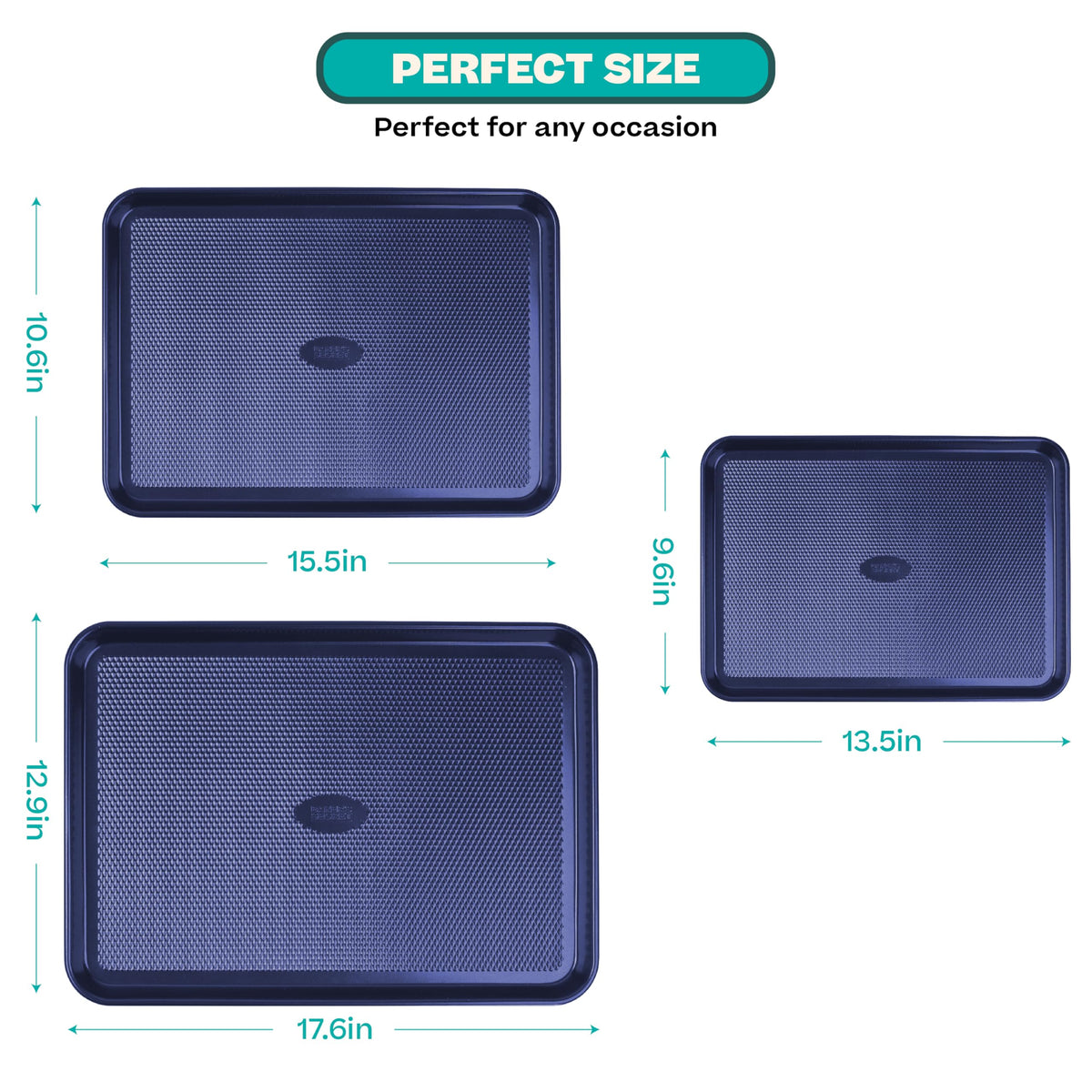 Baker's Secret medium non-stick bake sheet ideal for sheet pan snacks