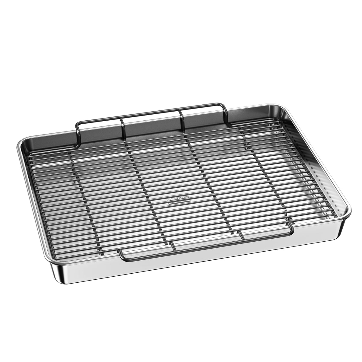 Baker's Secret 18-inch roasting pan with rack for even heat and browning