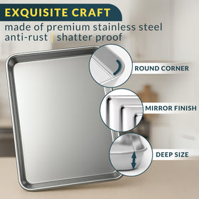 Baker’s Signature 9-inch baking sheet compact option for small bakes