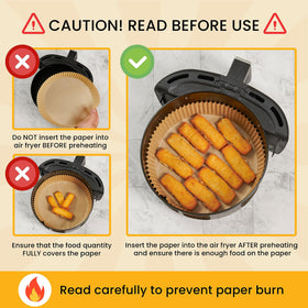 Baker's Signature easy-clean liners minimize stuck-on residue after roasting.