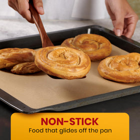 Baker's Signature box storage keeps sheets pristine between uses.