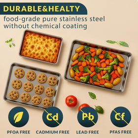 Baker’s Signature rust-resistant bakeware built for daily use