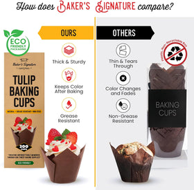 100% wood pulp liners offer a natural alternative for baking