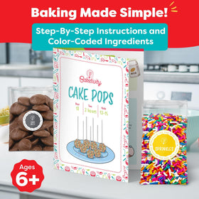 Baketivity premeasured dry ingredients jar—consistent results for kids.
