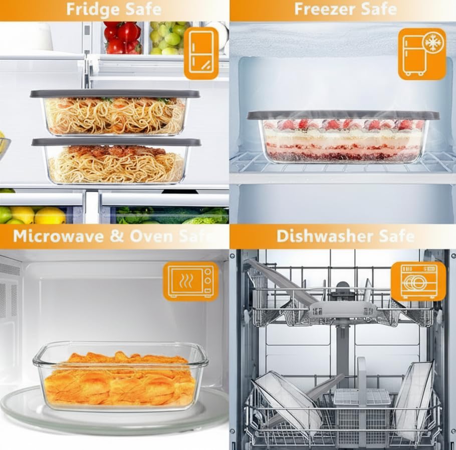 BAKEWAY 9x5 loaf pan with extended handles for easy grip.