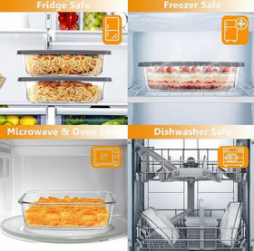 BAKEWAY 9x5 loaf pan with extended handles for easy grip.