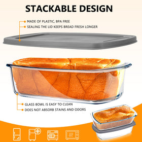 BAKEWAY loaf pan used for lasagna or meatloaf and baked dishes.