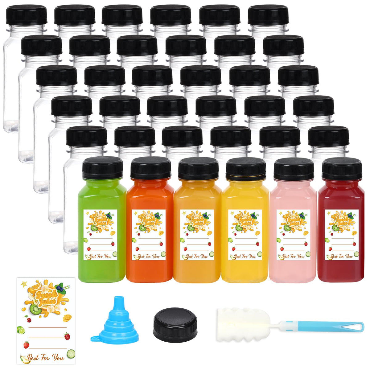 BAKHUK 6oz bottle with cap keeps beverages secure on the go.