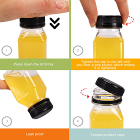 BAKHUK 4oz bottles with funnel and brush allow quick prep for events.