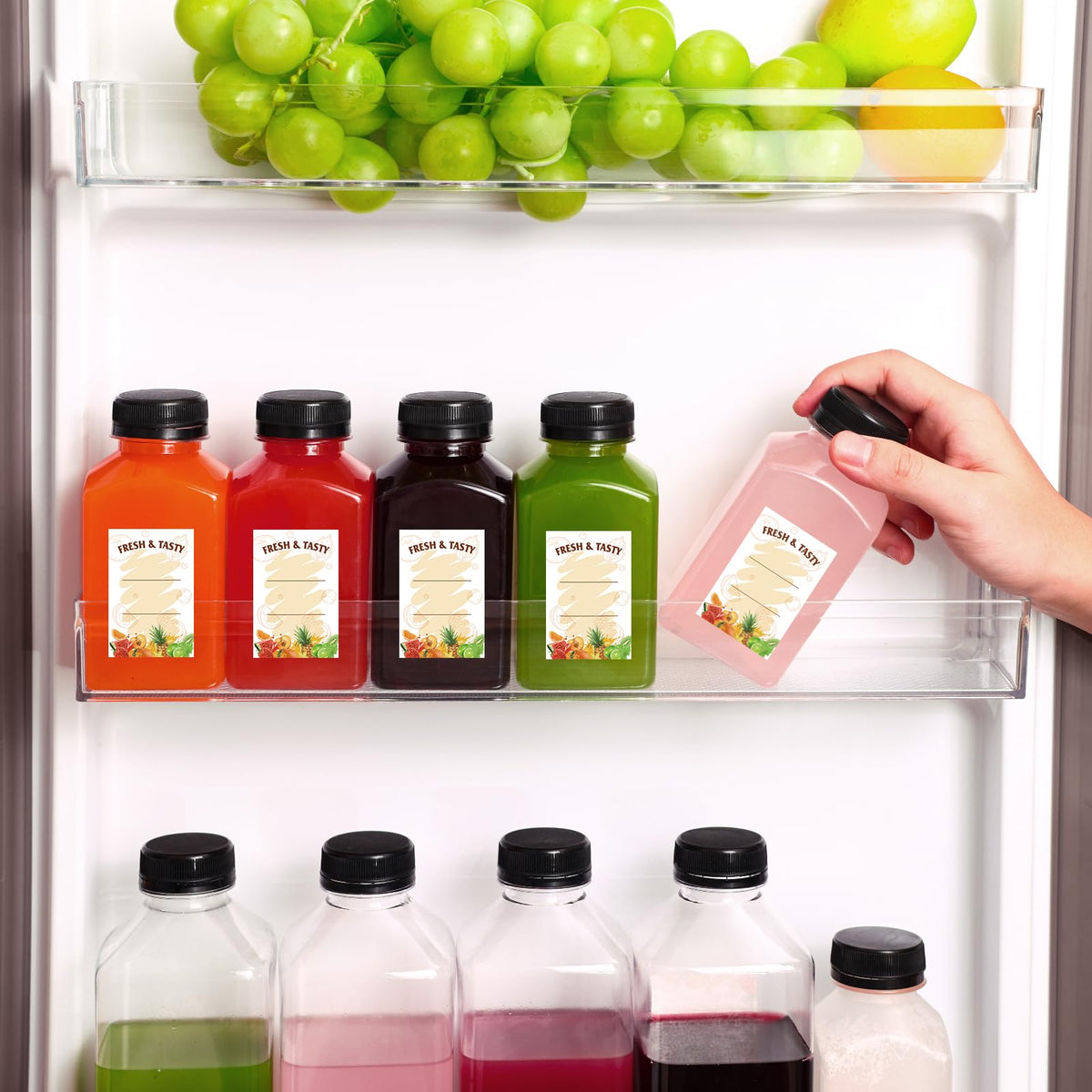 BAKHUK easy-clean bottle with plug-in cap supports quick reusability