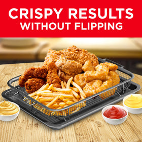 Bakken Swiss carbon steel tray handles high temps up to 450°F for versatile cooking.