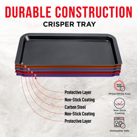 Bakken Swiss dishwasher-safe crisper simplifies cleanup after busy weeknights.