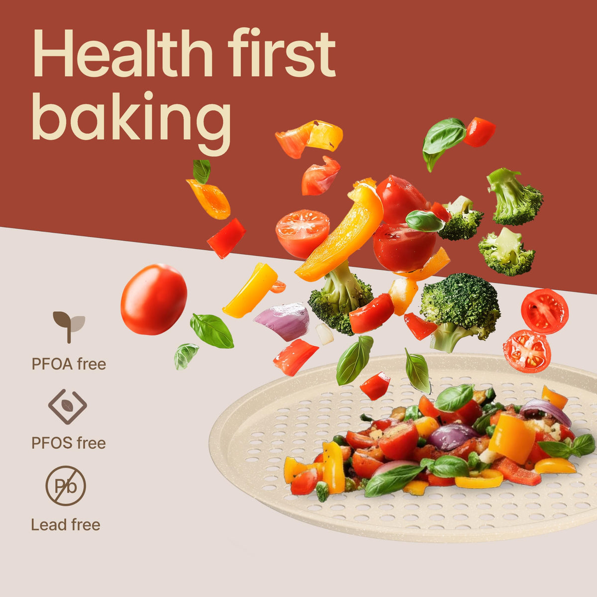 BAKKENMASTER carbon steel tray with durable heat distribution for reliable baking.