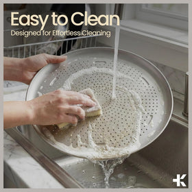 BAKKENMASTER dishwasher-safe design simplifies cleanup after baking
