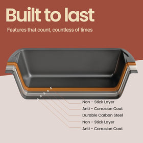 BAKKENMASTER freezer and fridge safe bakeware for flexible prep