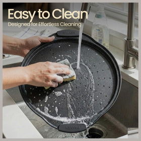 BakkenMaster pan supports temperatures up to 450°F for versatile baking.
