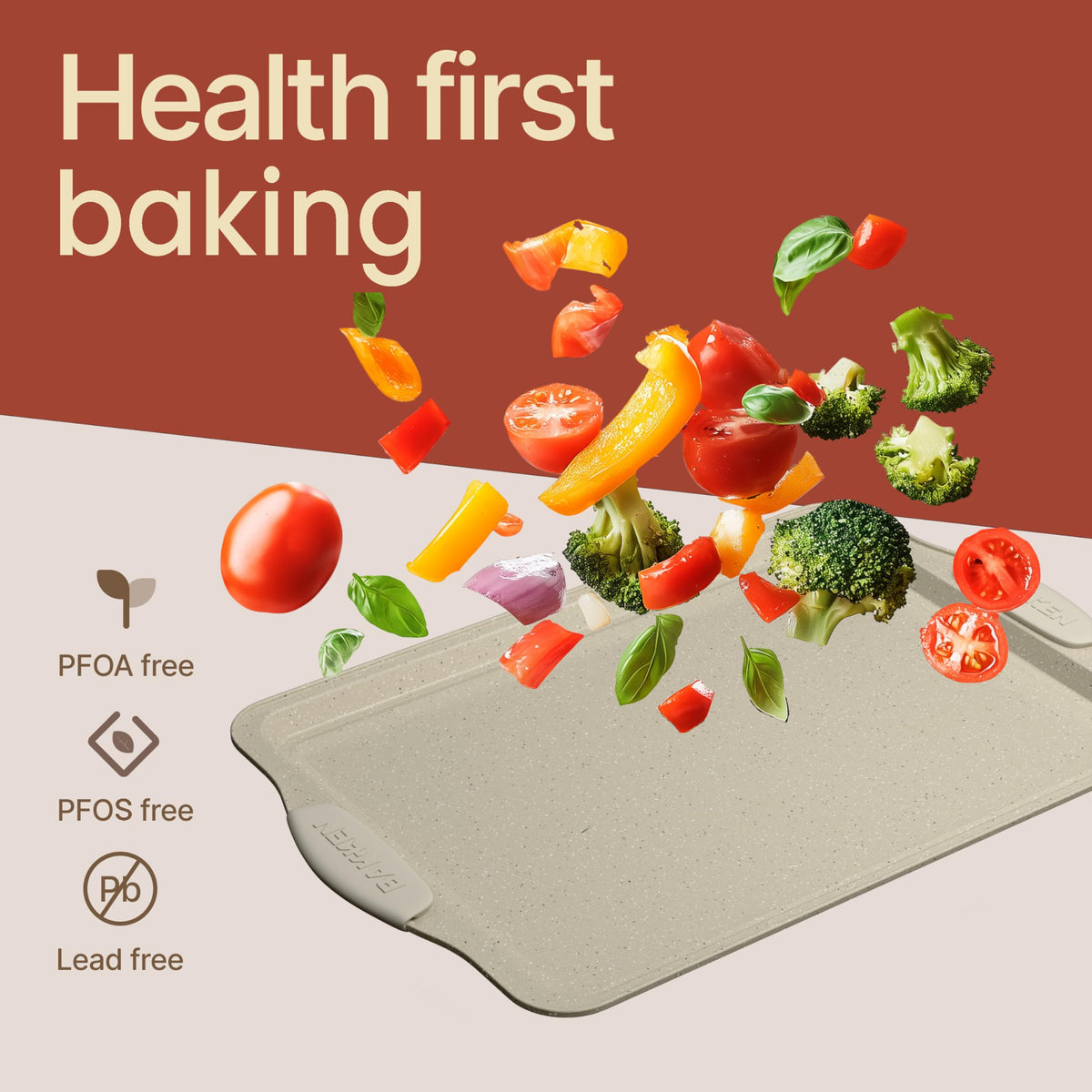 BAKKENMASTER loaf pan for even crumb and clean release.