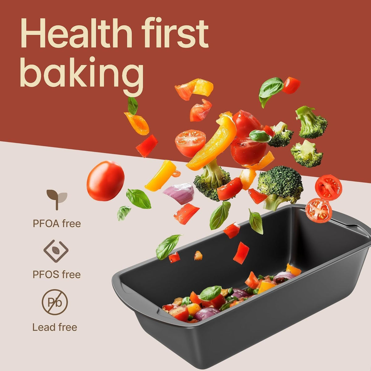 BAKKENMASTER pans are PFOA-PFOS-PTFE-free for safer baking