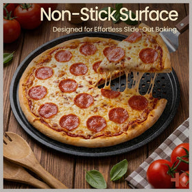 BAKKENMASTER silicone-handled pan for easy grip
