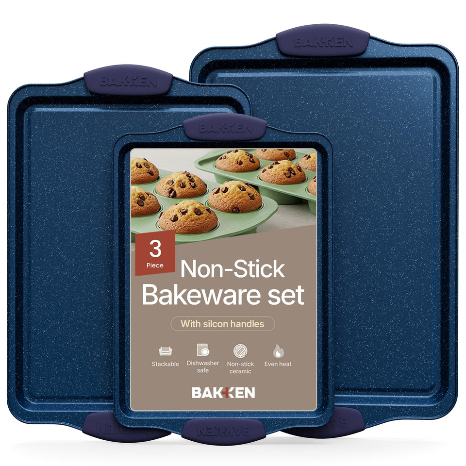 BAKKENMASTER small baking pan for quick cookies with even heat.