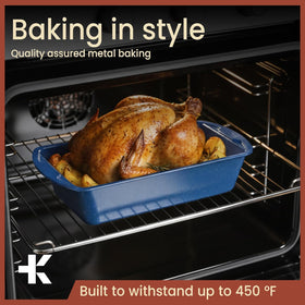 BAKKENMASTER stackable design saves cabinet space when not in use.