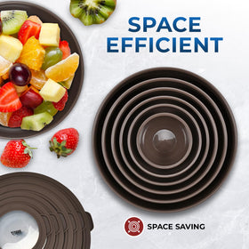 Bakken Master tight-sealing lids prevent leaks and keep leftovers fresh