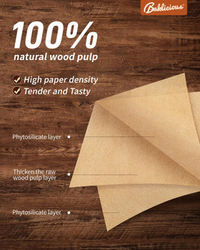 Baklicious Patty Paper for baking cookies keeps treats separate and prevents sticking.