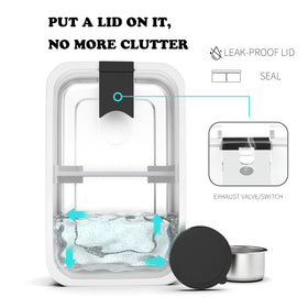 Bakpoco microwave-safe design enables quick reheating of meals.