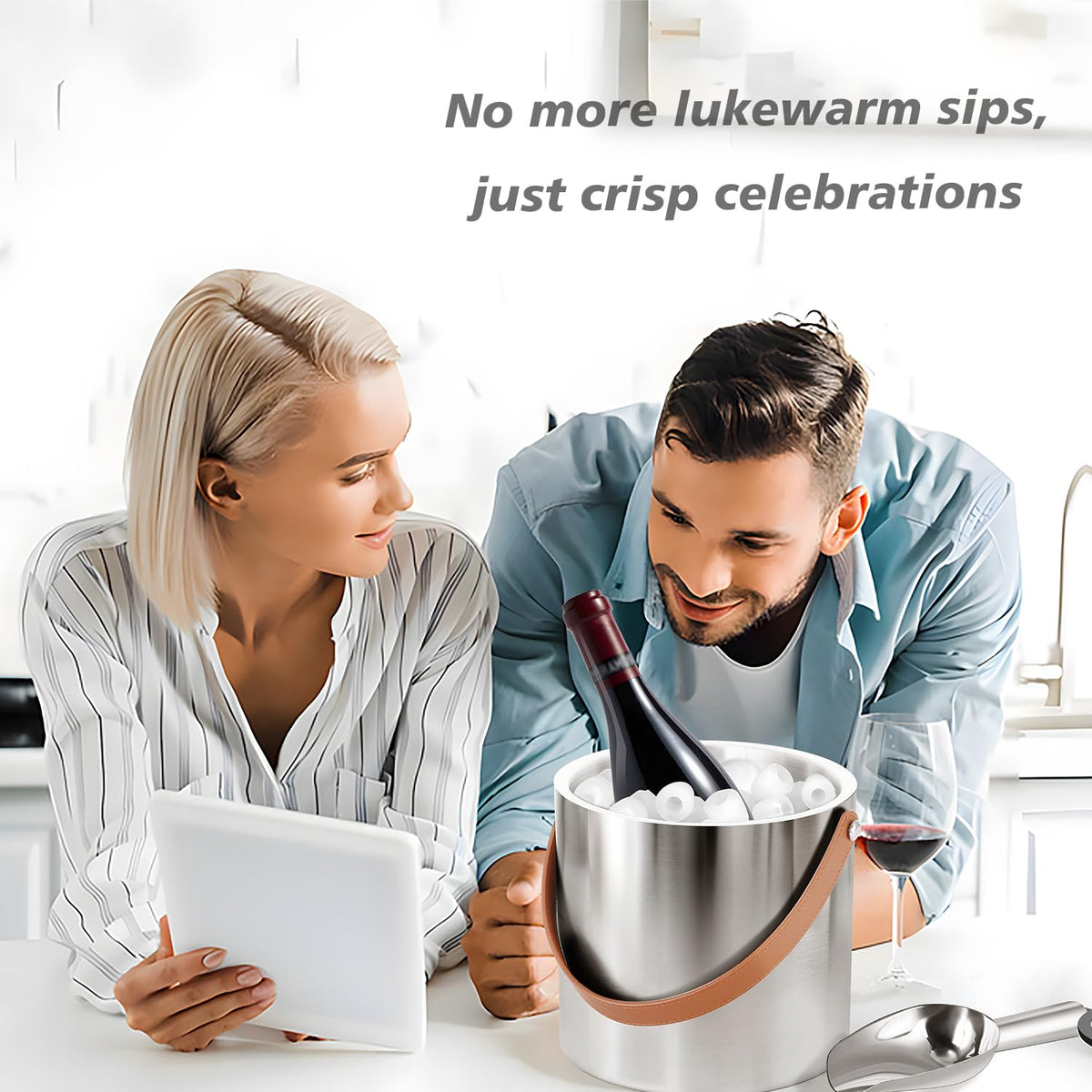 Bakpoco silver mirror finish adds a premium touch
