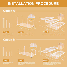 Bakzon tier serving trays holder assembled for quick and stable tabletop setups.