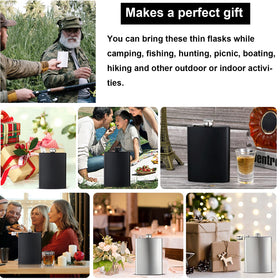 BALABALA stainless-steel-construction durable, rust-resistant flasks for everyday use