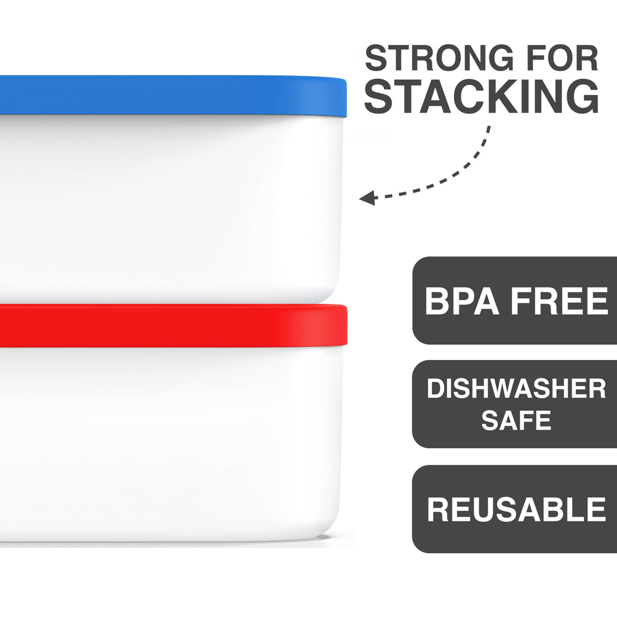 BALCI dishwasher-safe containers simplify cleanup after making frozen desserts.
