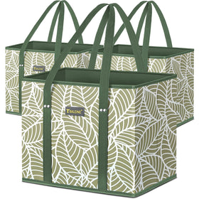 BALEINE Antique Foliage bags folded for compact storage and eco-friendly use.