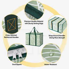 BALEINE collapsible cooler bag with durable strap ideal for grocery runs.