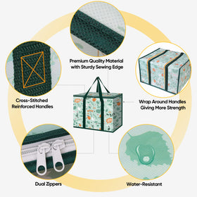 BALEINE insulated bag collapsible design saves space after use