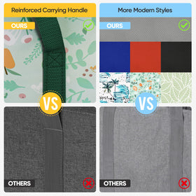 BALEINE Spring Stroll print adds cheerful vibe to shopping trips