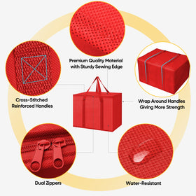 BALEINE bag bottom detail highlights reinforced stitching for durability.