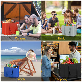 BALEINE large-capacity grocery bag, fits many items in a single trip.