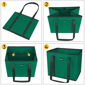 Green BALEINE 3Pk adds a durable, eco-friendly option to shopping routines.