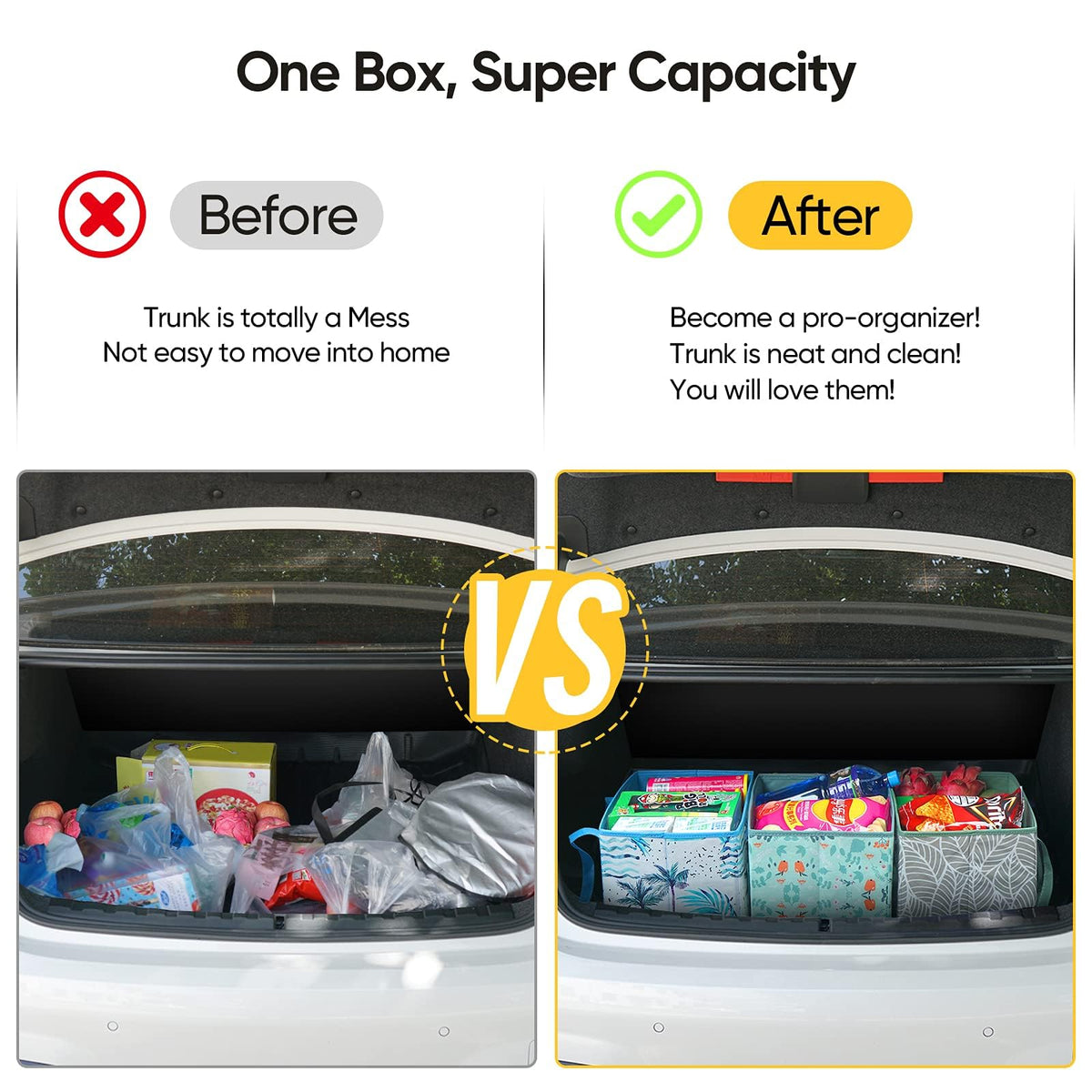 BALEINE bags in cart organize groceries during shopping