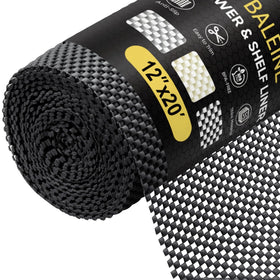BALEINE cabinet liner close-up texture showing strong non-slip grip.