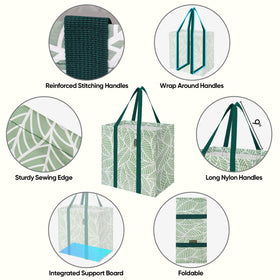 BALEINE foldable tote designed for easy storage and versatile use.
